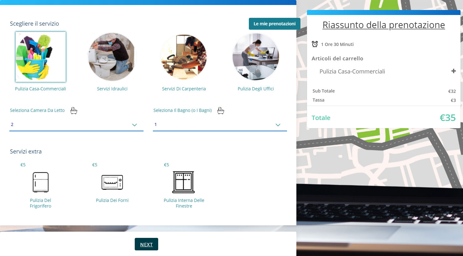 gestione prenotazione servizi 1481x819