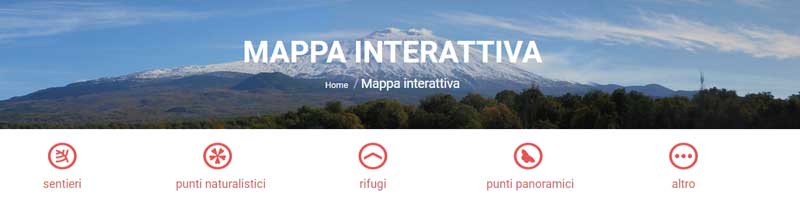 Mappa Parco Etna