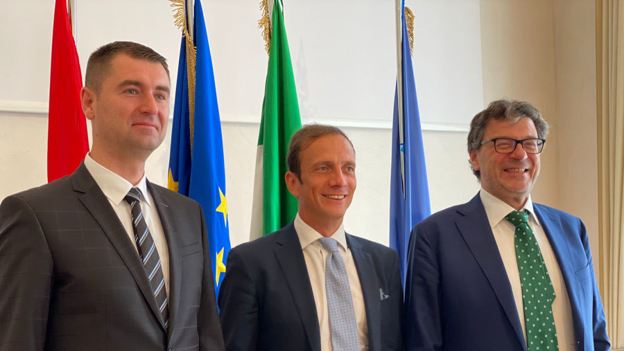Giorgetti incontra il ministro croato Filipovic