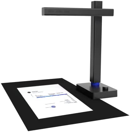 CZUR Shine800 Pro Scanner Documenti, 8MP Scanner Portatile per Documenti, Riconoscimento OCR Multilingua, USB Documenti Camera per Demo dal vivo, Web Conferencing, Remote Teaching – Mac OS/Windows