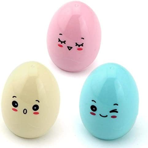 Temperamatite manuale in plastica semplice foro per bambini scuola studenti cancelleria cancelleria colore casuale Mini uovo di cartone animato molto e popolare utile e pratico