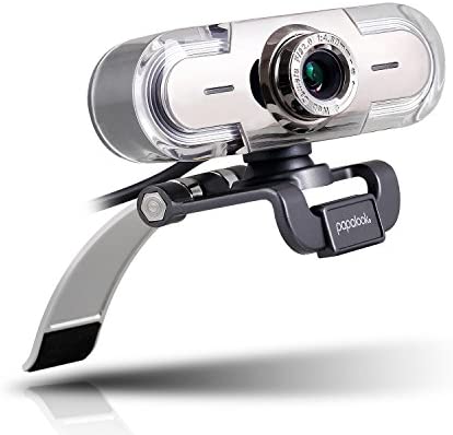 papalook Webcam per PC, PA452 Full HD 1080p/30fps Videochiamate, Web Camera con Angolo di Visione di 65° con Microfono Integrato per Laptop/Desktop, Funziona con Skype/Twitch/Youtube