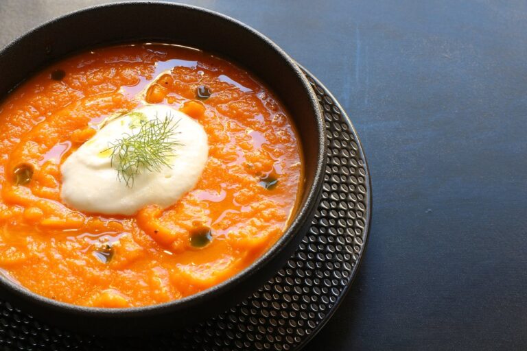 vellutata di zucca e 1 768x512