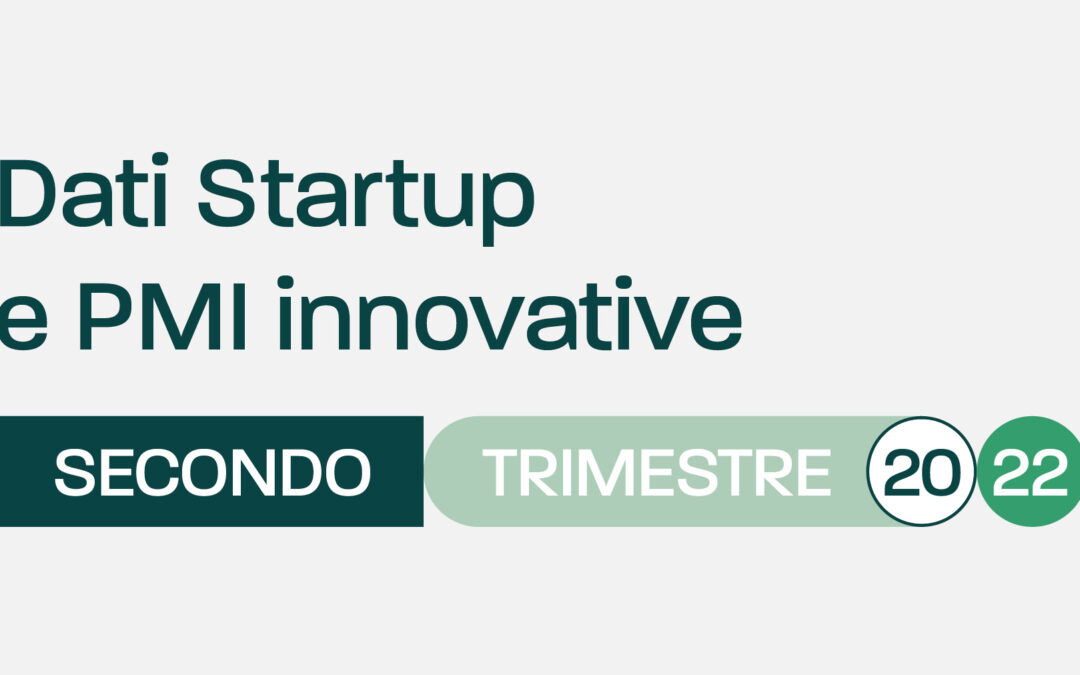 Startup e PMI innovative, online i dati del secondo trimestre 2022