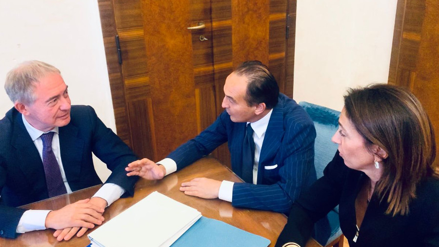 Urso incontra il presidente della Regione Piemonte Cirio