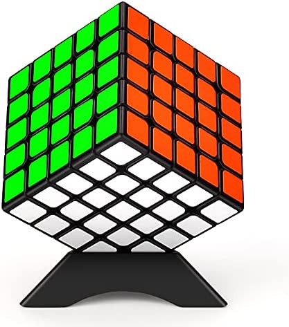TOYESS Speed Cube 5×5 Originale, Cubo Magico 5×5 di Veloce e Liscio, Regalo di Natale per Bambini & Adulto (Nero)
